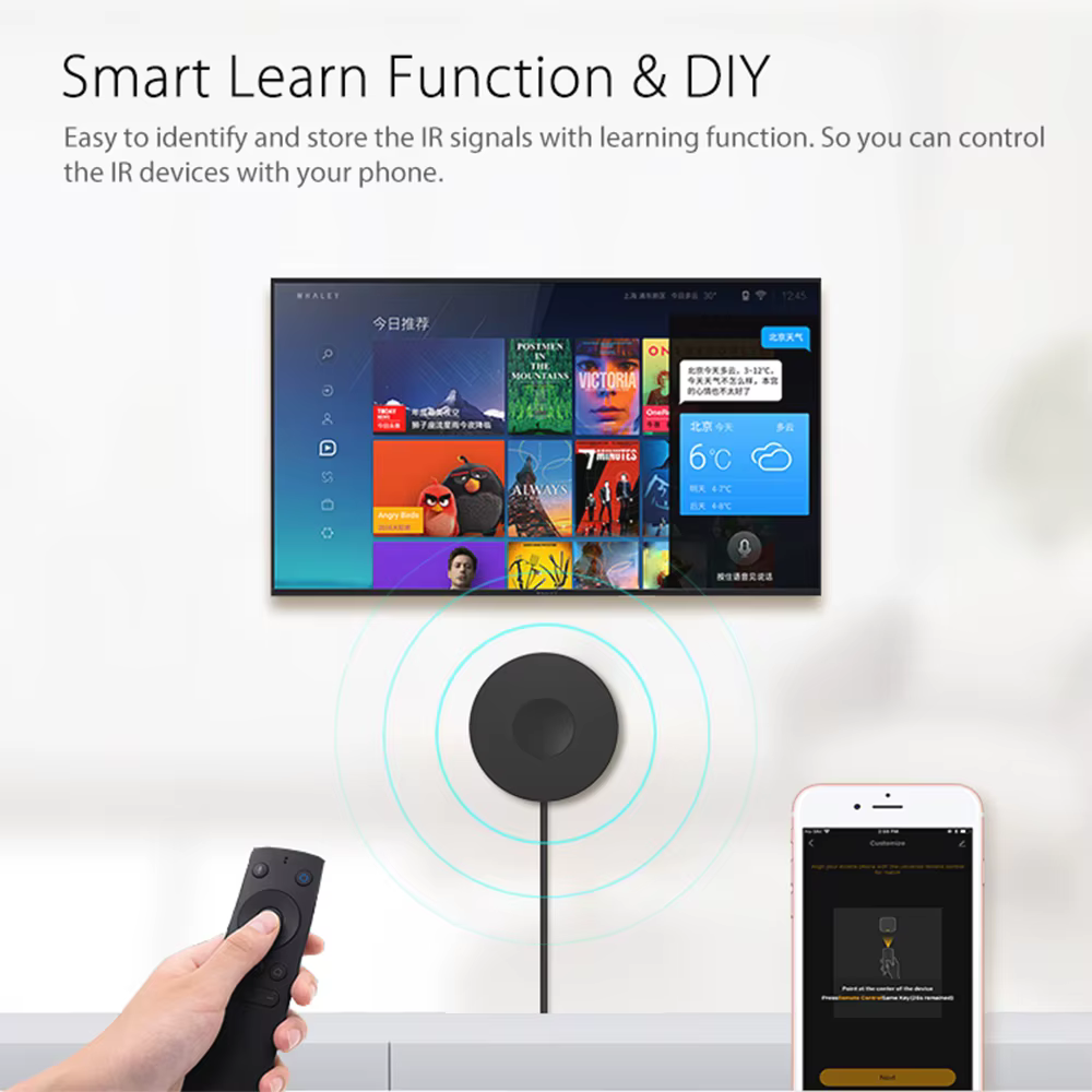 Universal IR+RF Remote Controller Pro